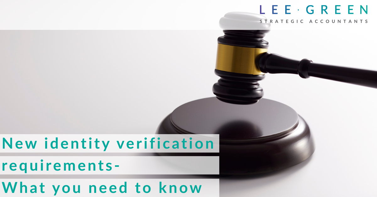 New AML identity verification requirements