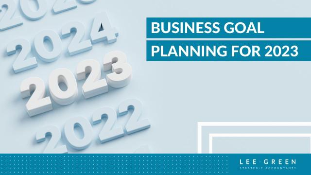Business Goal Planning Web Banner