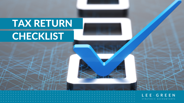 Tax Return Checklist Header